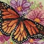 Floral Beaded Cross Stitch Kits Or Add Beads to Any Cross Stitch Kit