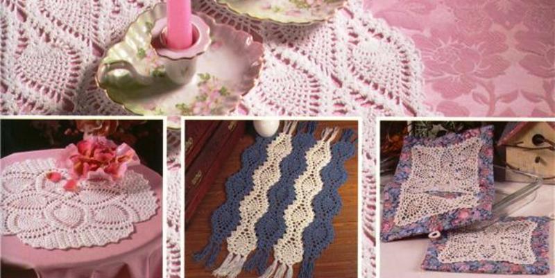 Pineapple Home Accents Crochet Pattern Book