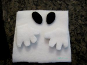 DIY Fleece Halloween Ghost