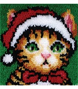 BYT Collections 14 Model Christmas Latch Hook Kit Rug Christmas047 21 by 15 inch 1 Pack 