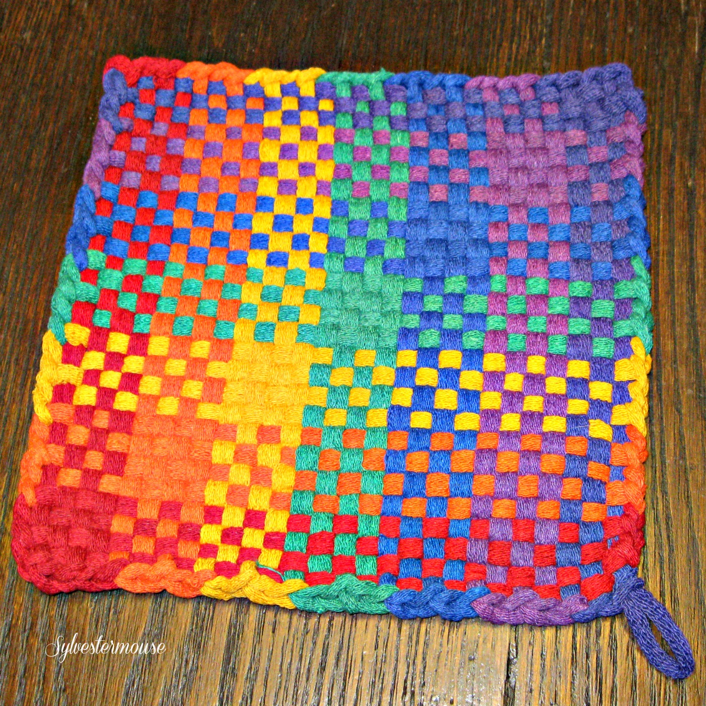 Harrisville Potholder Loom Kit - Cotton Loops (makes 2)