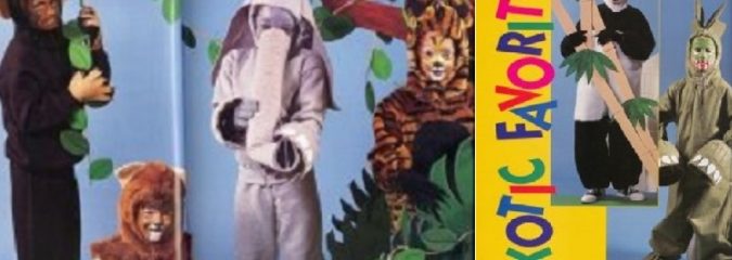 Make Your Own Halloween Costume with Snazaroo Zoo Book