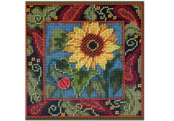 Floral Beaded Cross Stitch Kits